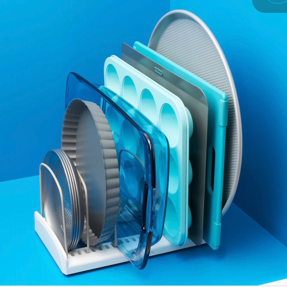 youCopia store more bakeware rack kitchen and more